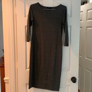 3/4 sleeve t shirt dress